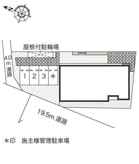 コスモス(45889)の駐車配置図