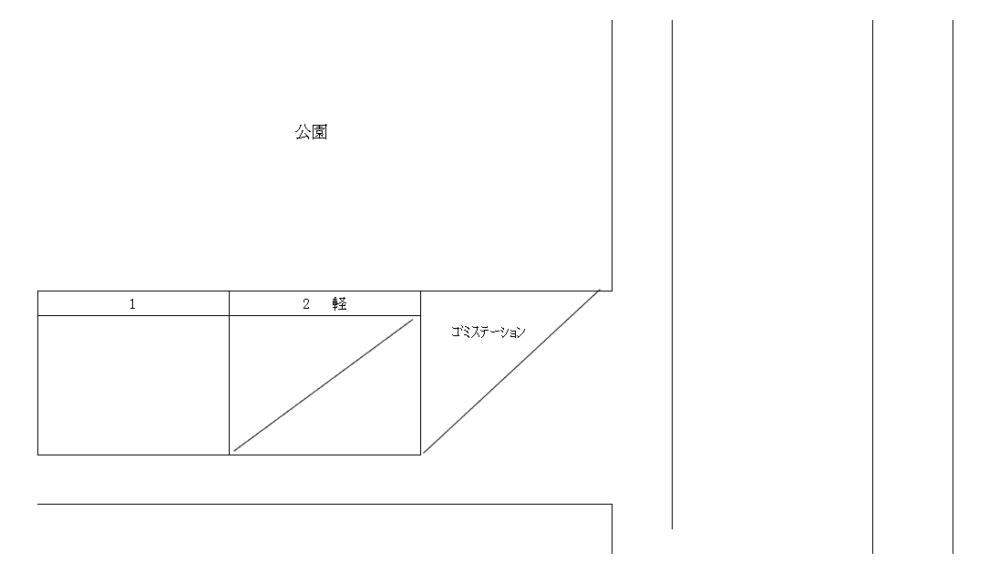 セントラルパーキングの駐車配置図