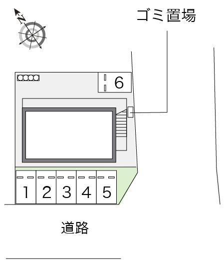 ヴェネッセ(13386)の駐車配置図
