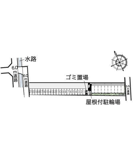 北原(42902)の駐車配置図