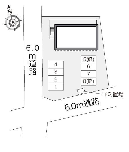 ディラネーロ(28175)の駐車配置図