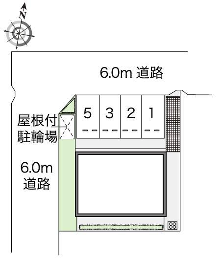 ねのはなＶｉｌｌａ(44941)の駐車配置図
