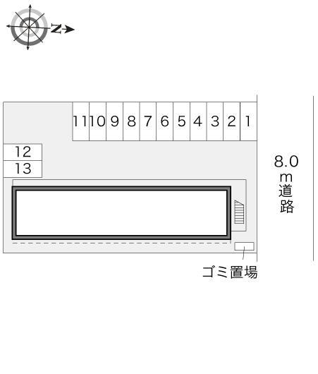 中央(22773)の駐車配置図