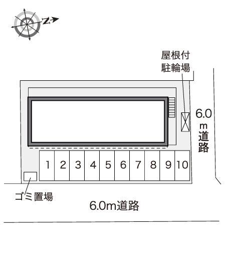 ハイジ(40246)の駐車配置図