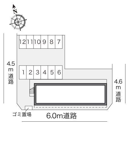 ＴＡＫＡＨＡＧＩ(16242)の駐車配置図