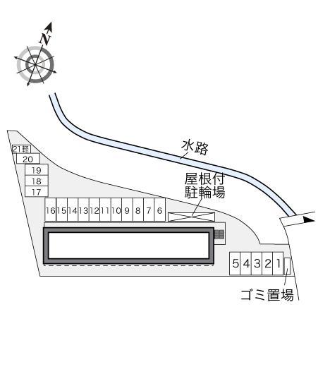 ＷａｖｅＩｍｐａｃｔ(32585)の駐車配置図