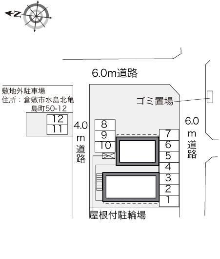 ベルフォレストⅡ(32766)の駐車配置図