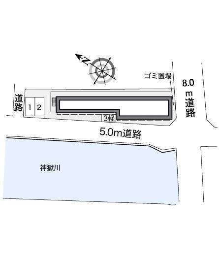 ヴィダ　フェリス(39631)の駐車配置図
