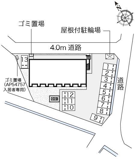 テングッド(54125)の駐車配置図