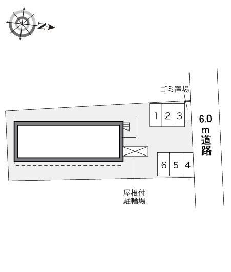 ちくぜん陣山(33505)の駐車配置図
