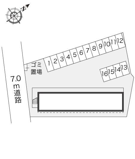 海援隊(17782)の駐車配置図
