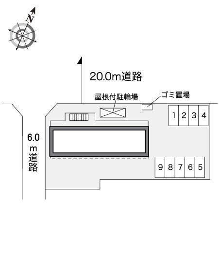 クリナーレみなみ野(30962)の駐車配置図