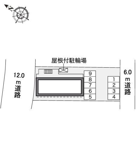 サークル(40745)の駐車配置図