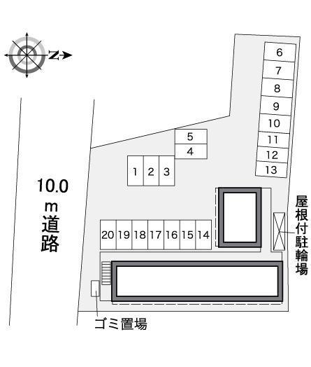 ＴＳＵＧＩＭＵＲＡ(39926)の駐車配置図
