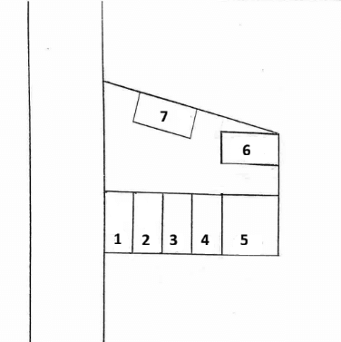 スマイルパーク66号の駐車配置図