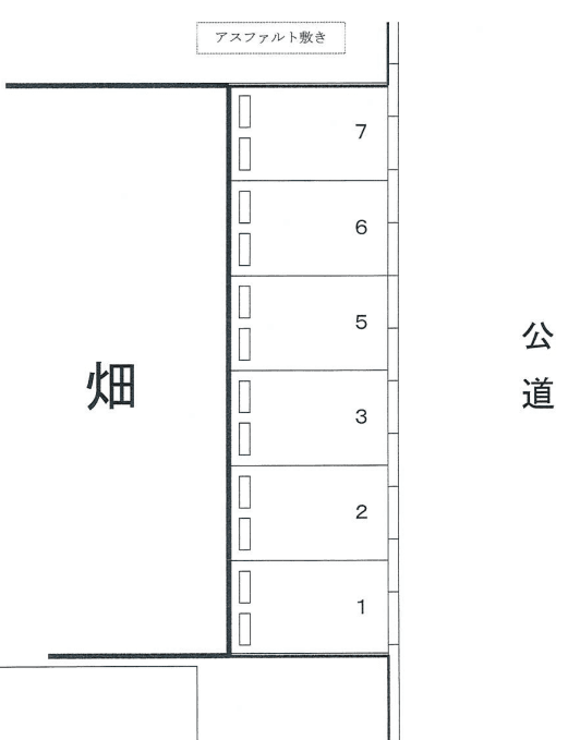 ４０６の駐車配置図