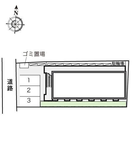 ＲＩＳＥ(15297)の駐車配置図