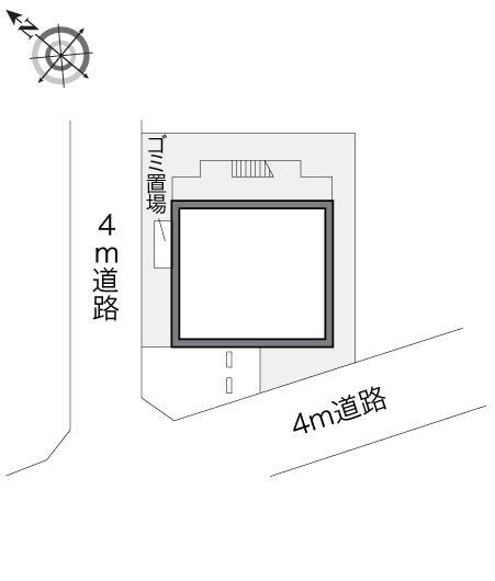 グリーンステージ田無(13118)の駐車配置図