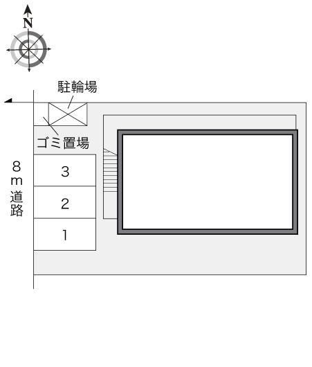 Ｍ＆Ｙ中郷(11836)の駐車配置図