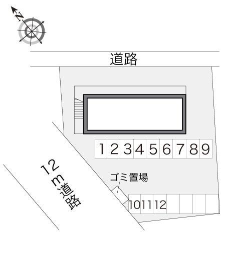 中央(13205)の駐車配置図