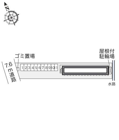 ｆｉｄａｒｅ(22858)の駐車配置図