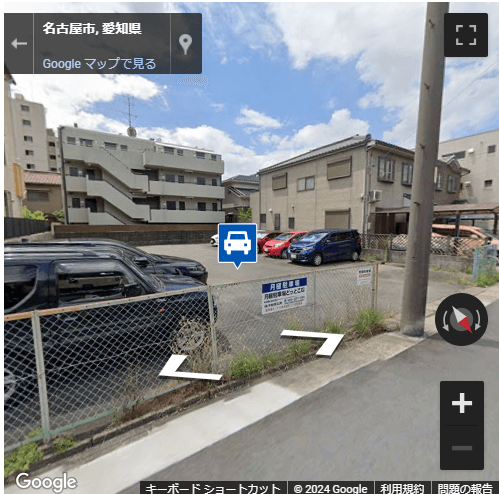 名古屋押木田町平置きの外観・駐車場イメージ1枚目