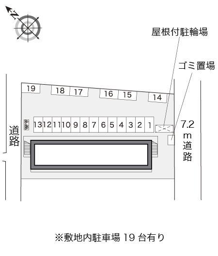 シーサイドグレイス(18813)の駐車配置図