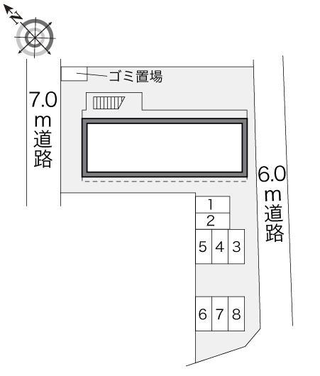 アルシオネ(22613)の駐車配置図