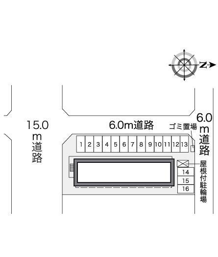 大地Ⅰ(25306)の駐車配置図