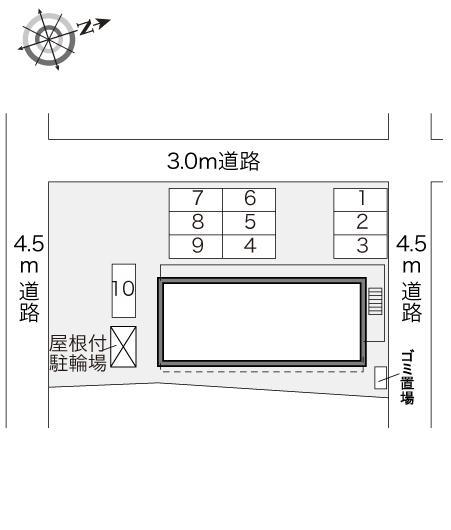 ビュー(24933)の駐車配置図