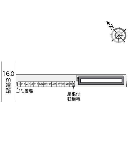 プランタン(26634)の駐車配置図