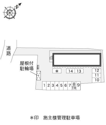 伊達(16217)の駐車配置図