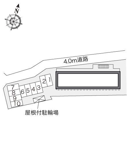 フローリッシュ(28902)の駐車配置図