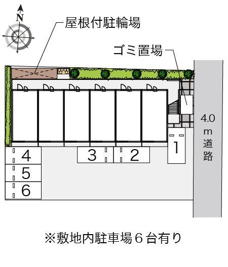 Ａｓａｍａ(19358)の駐車配置図