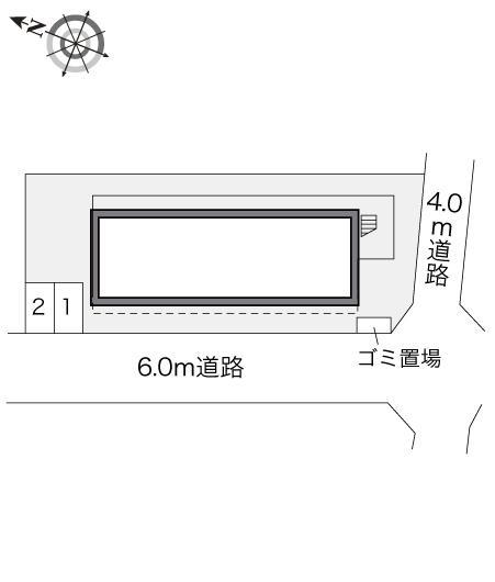 パークハイムＮＳ(23457)の駐車配置図