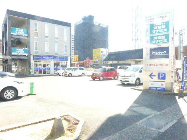 エルミナ堅田ビル月極駐車場の外観・駐車場イメージ1枚目