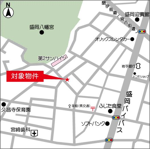 盛岡市茶畑１丁目駐車場の外観・駐車場イメージ2枚目