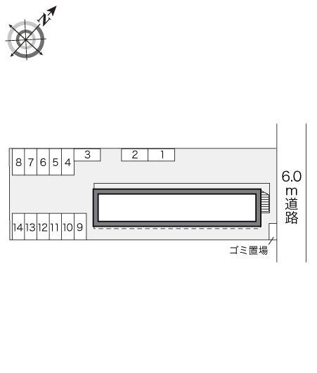 ミッキー(20211)の駐車配置図
