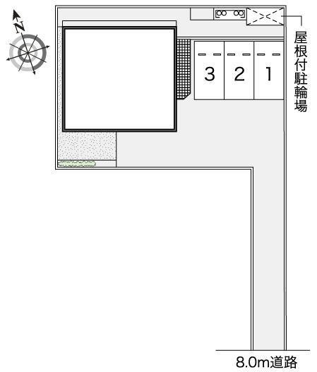 江口南(45200)の駐車配置図