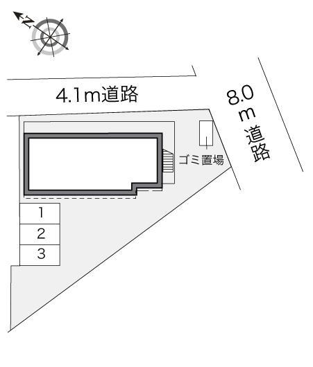行徳(20709)の駐車配置図