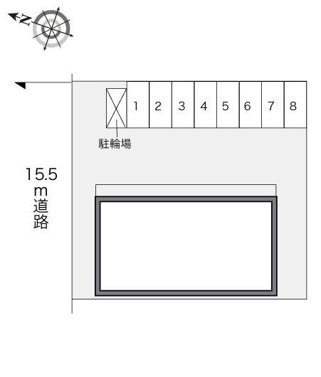 ひまわり(23159)の駐車配置図