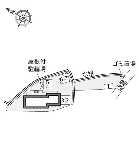 スマイル　ＲＫ(29260)の駐車配置図