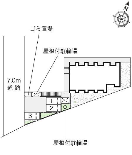 小原橋(53537)の駐車配置図