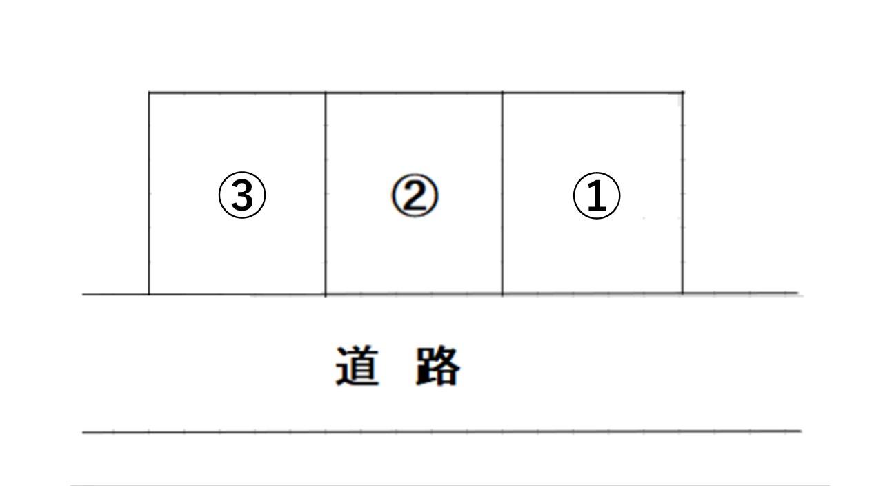 青柳4丁目篠宮第4駐車場の駐車配置図