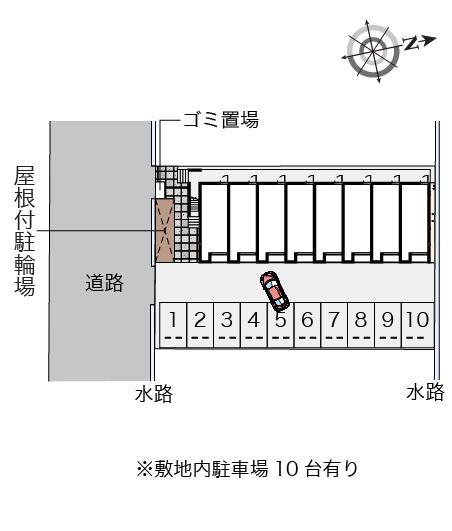 ソレイユアネックス(54866)の駐車配置図