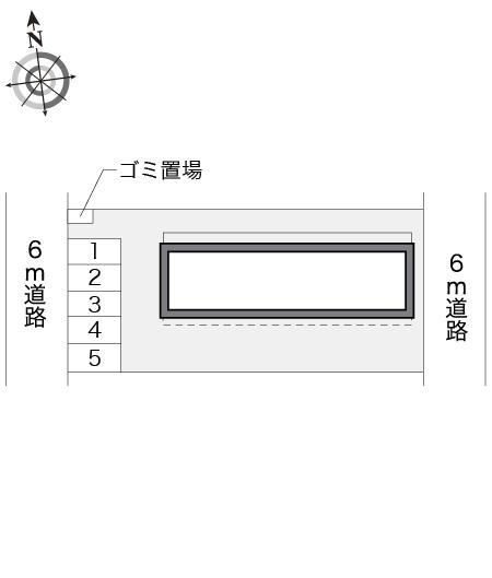 白雪(10432)の駐車配置図