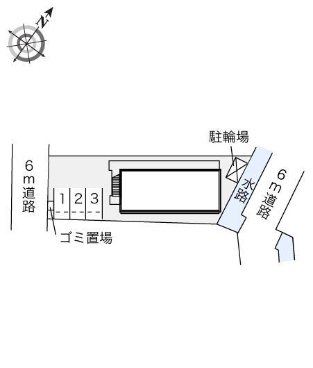 マルイト２(23087)の駐車配置図