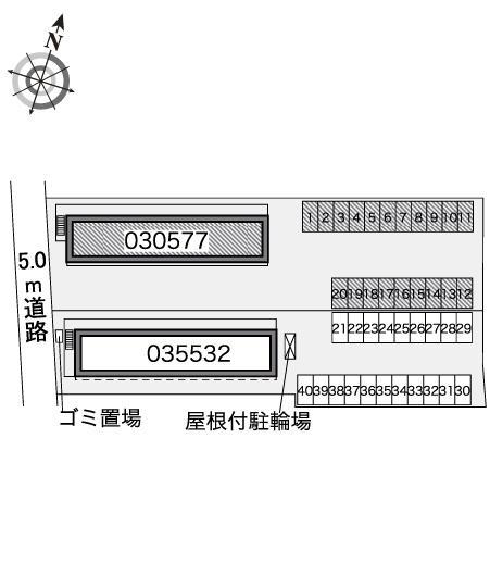 おだまき(30577)の駐車配置図