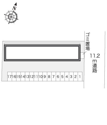 ハーモニーヒルズ(20367)の駐車配置図