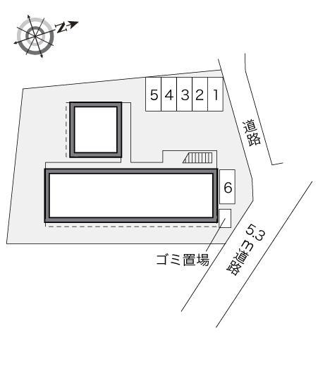 美国(22619)の駐車配置図